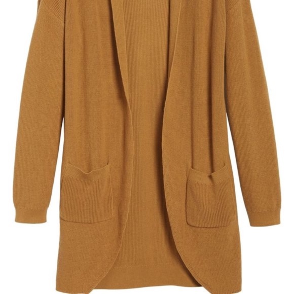 BP. Stitch Curve Hem Cardigan - Picture 2 of 7